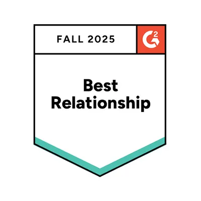 G2 Best Relationship winner