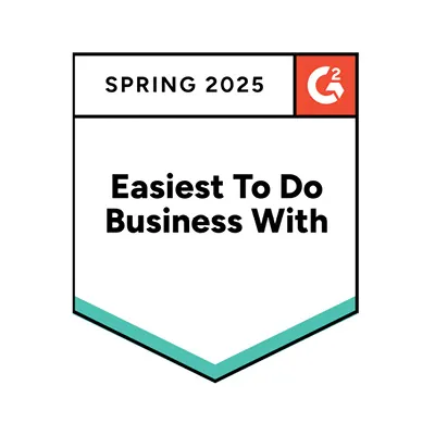 G2 Easiest to do business with