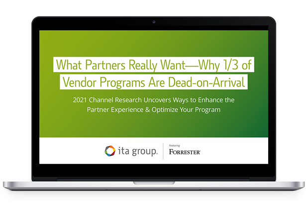 What partners really want - Why 1/3 of vendor programs are dead-on-arrival.