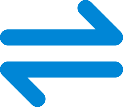 alternating arrows