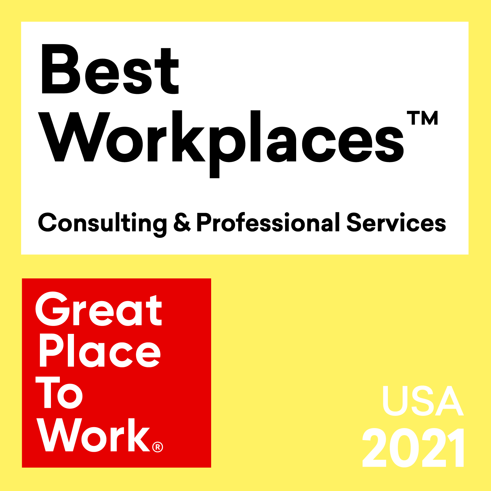 Best Workplaces Consulting & Professional Services