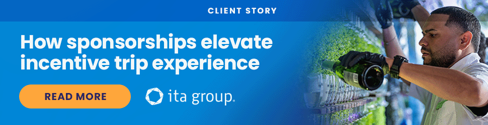 read our incentive travel sponsorship client story