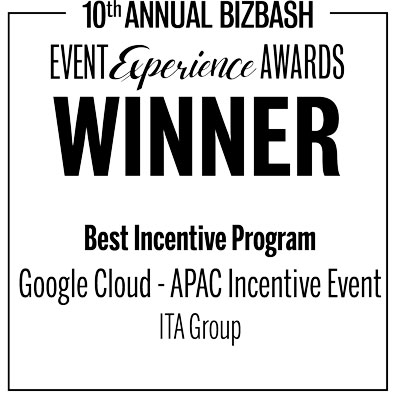 logo for BizBash EEA Best Incentive Program Winner
