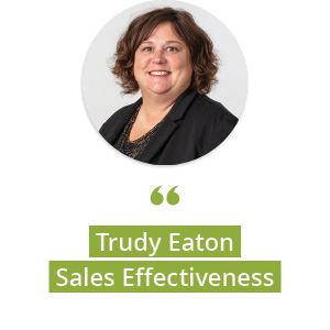 trudy eaton, sales effectiveness