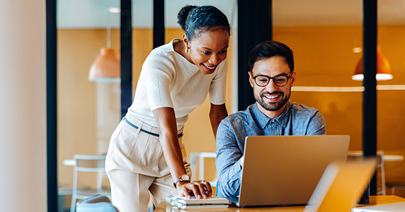 channel incentive participants interact with platform on laptop