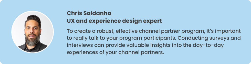 quote from Chris Saldanha