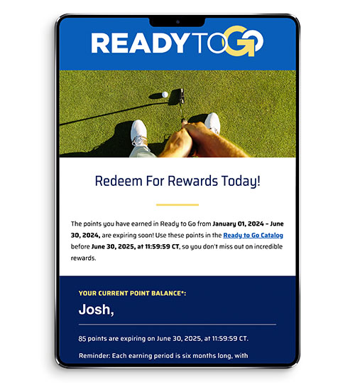 incentive program communication email